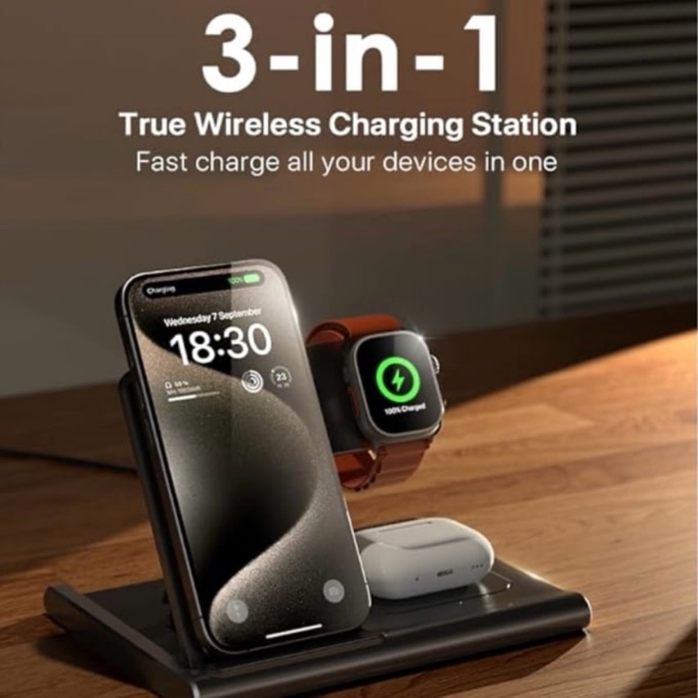 3-in-1 Wireless Charging Station